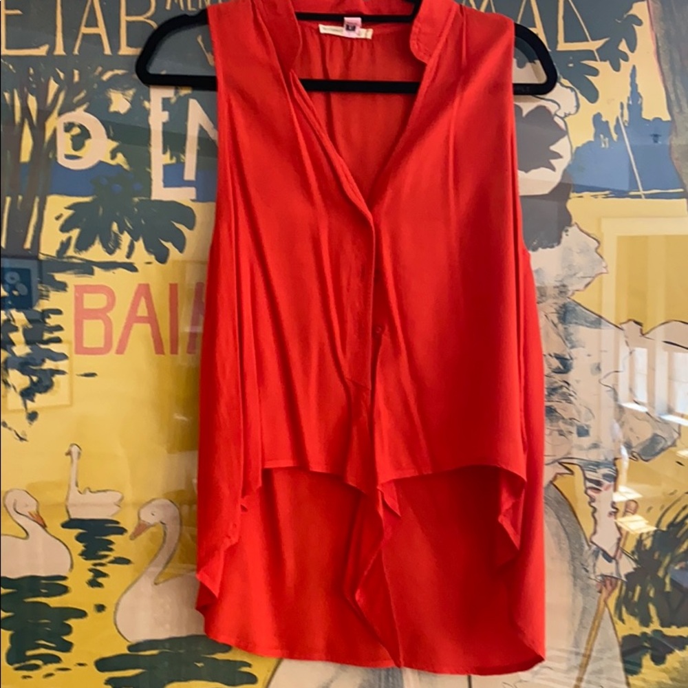Tie front top